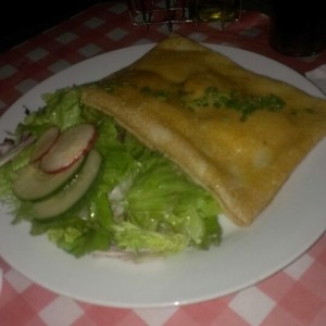 Crepe tres quesos