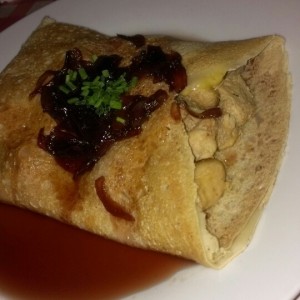 Crepe de pollo