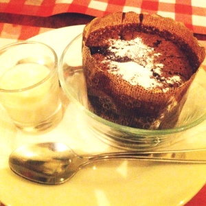 Fondant de chocolate 