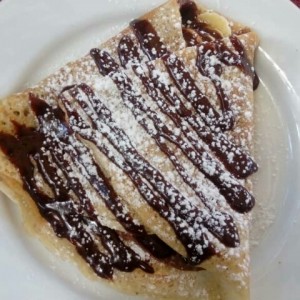 crepes de Nutella y banana