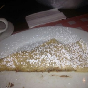Crepe de Chocolate, muy buena