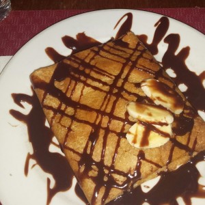 Creps de chocolate y cambur