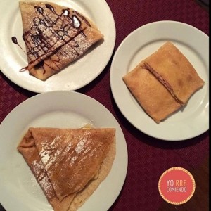 Crepes Dulces y crepe salada