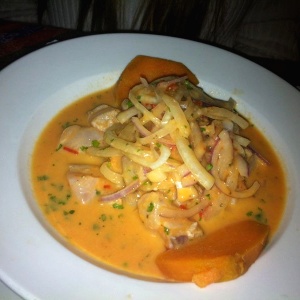 Ceviche vanguardista