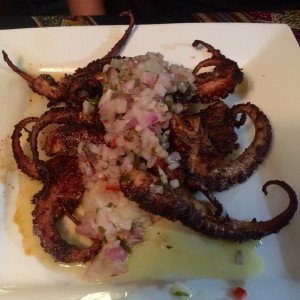 Pulpo a la parrilla