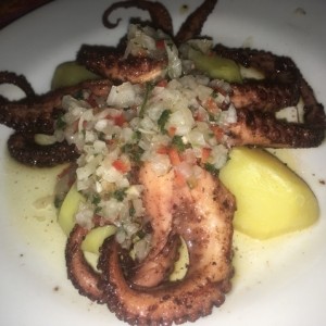 Pulpo a la parrilla
