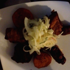 Costillas de cochino confitadas