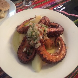 pulpo a la brasa 