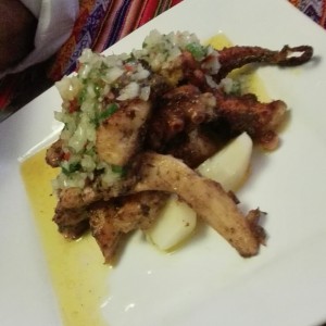 Pulpo a la parrilla