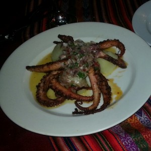 pulpo al grill