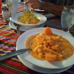 ceviche de camarones