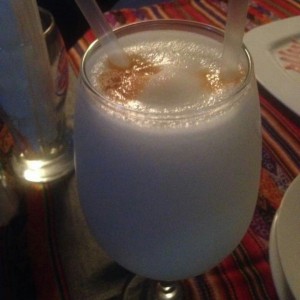 Pisco Sour, muy Bueno