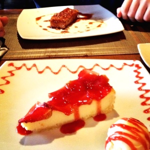 Cheesecake y Quesillo de Coco