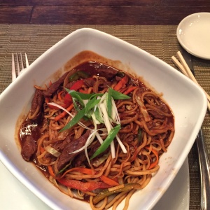 Nuddles Thai (demasiada salsa)