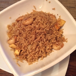 Arroz explosion (creo).. Muuuuy simple y la mezcla de sabores no es interesante