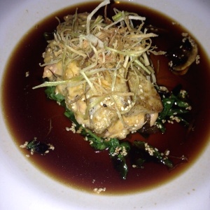Filete de pescado al cream