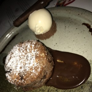 volcan de chocolate