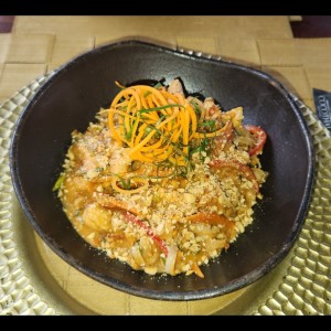 Pad thai de pollo