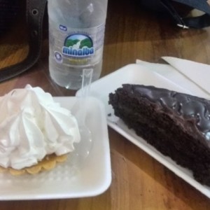 Pie y Torta de chocolate 