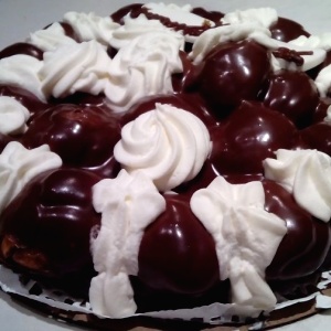 Profiterol de chocolate