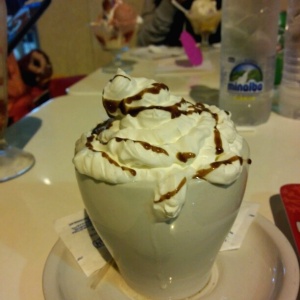 Chocolate con crema