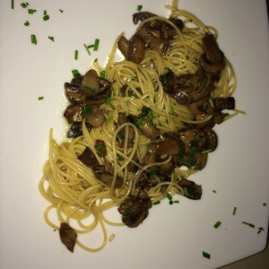 Spaguetti al funghi