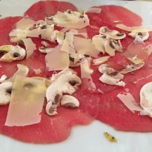 carpaccio de lomito