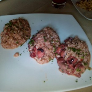 Risotto de pulpo