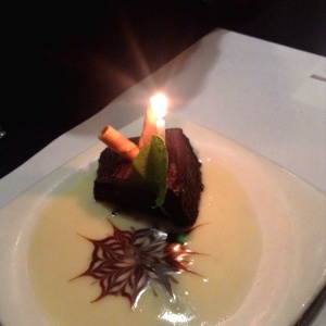 Torta de chocolate y Dulce de leche