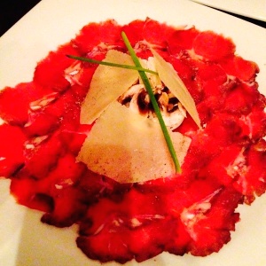 Carpaccio de lomito( muy normal )