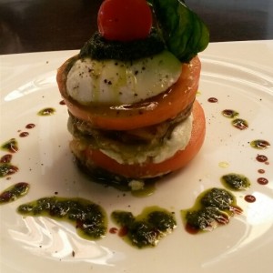Exquisita y original ensalada Capresa
