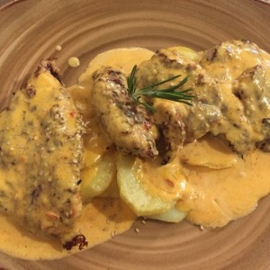 Solomillo de Cerdo en Salsa de Queso, simplemete espectacular..!