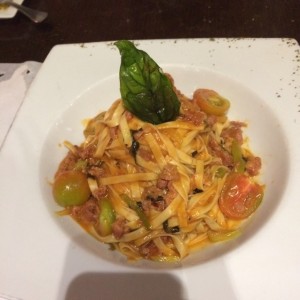 Linguini a la siciliana