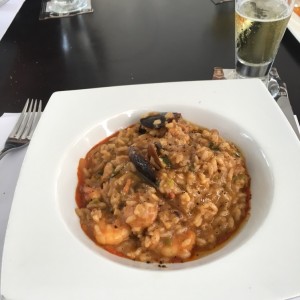 Rissotto de mariscos 