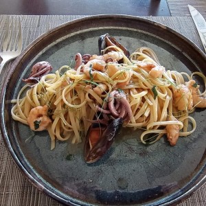 Linguine Aglio, Olio, E'Frutti Di Mare