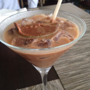 Coctel de Baylies con chocolate
