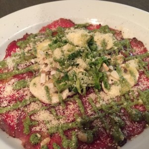 Carpaccio de lomito