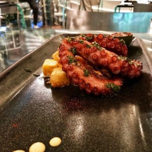 Pulpo al grill. 