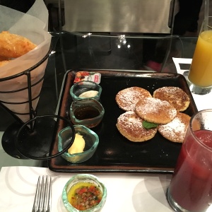 Panquecas y empanas de queso