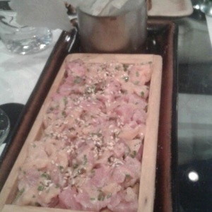 Tartar de salon y atun