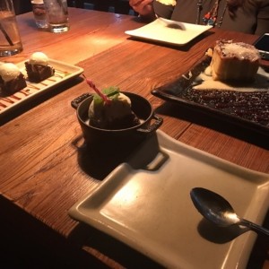 brownie, molten cake, budin 