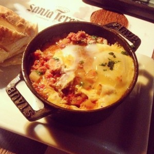 huevos a la cacerola 