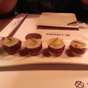 Tartar de tomates secos