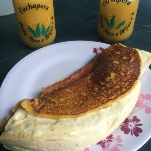 cachapa grande doble queso