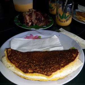 Cachapa mediana con Queso