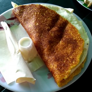 cachapa doble queso grande