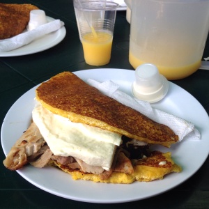 Cachapa mixta