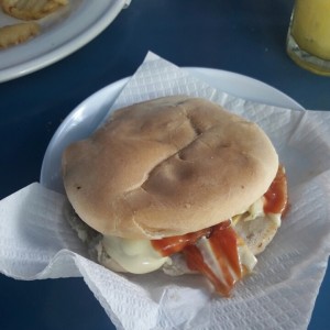 hamburguesa con queso
