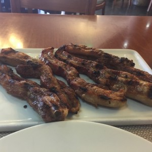 Costillas de cerdo a la parrilla