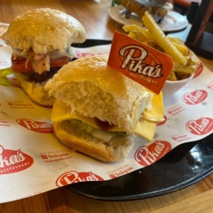 duo de hamburguesas